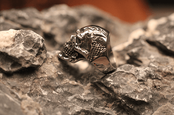 Marbled Silver Skull - Hellgate