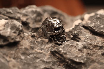 Marbled Silver Skull - Hellgate