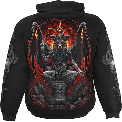 Baphomet - Pull over hoodie - Hellgate