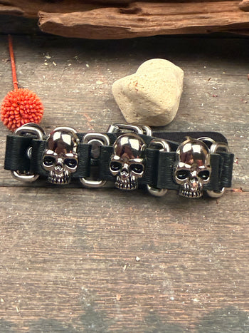 Leather & Flat Skulls