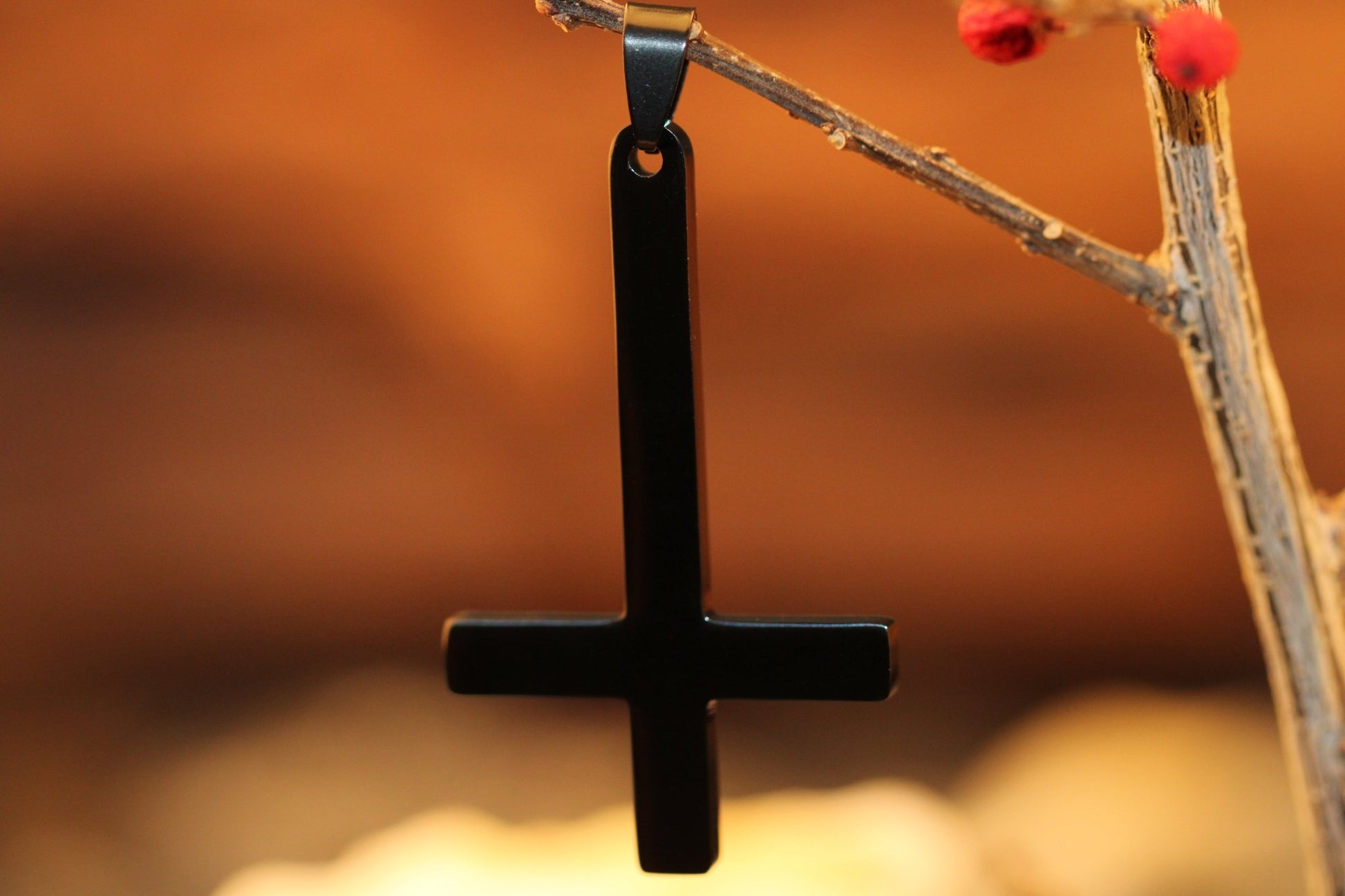 Black Inverted Cross - Hellgate