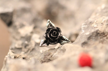 Silver Rose Stud - Hellgate