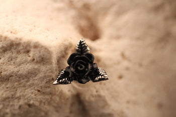 Silver Rose Stud - Hellgate