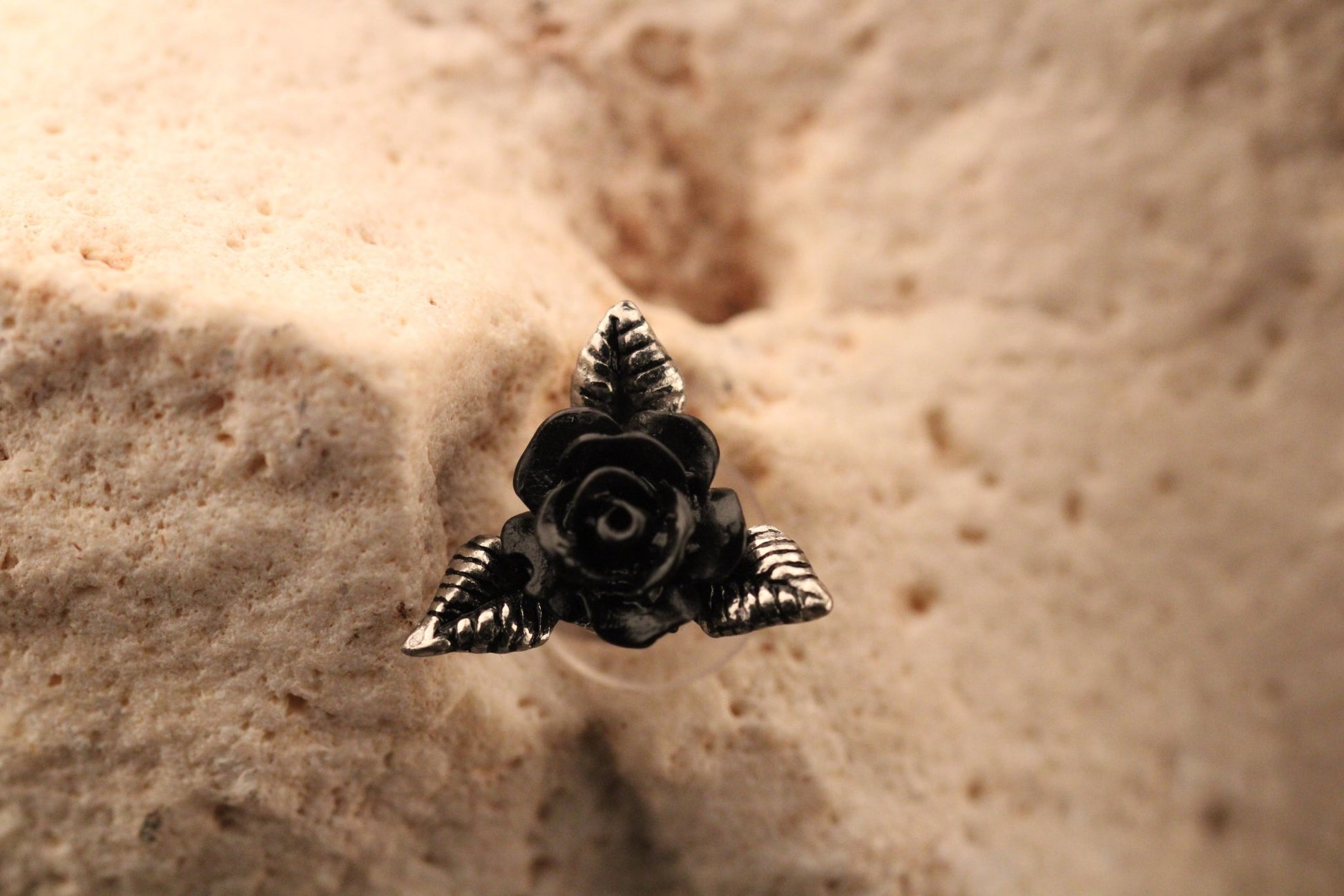Silver Rose Stud - Hellgate
