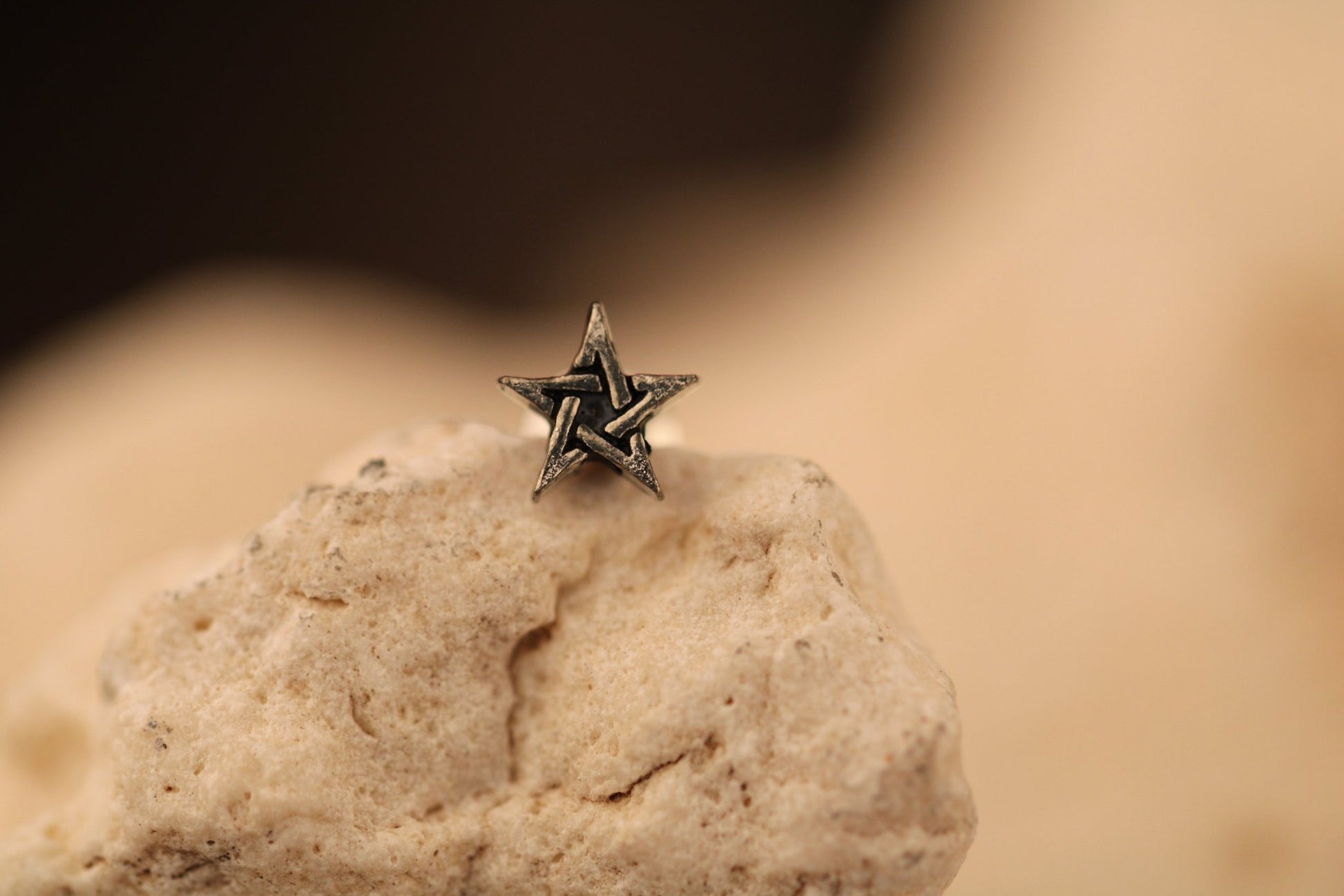 Mini Pentagram Stud - Hellgate