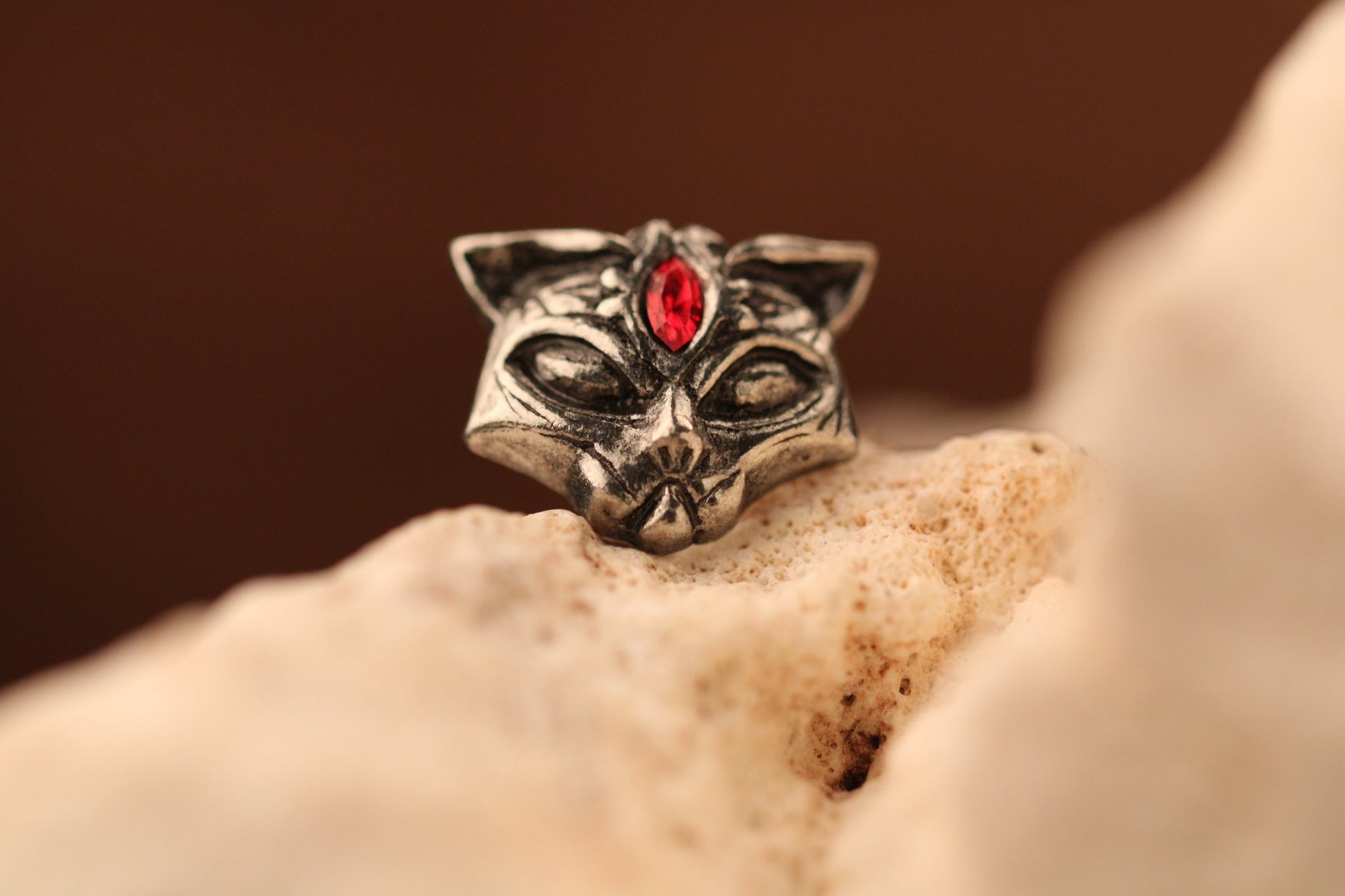 Cat With Ruby Stud - Hellgate