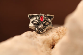 Cat With Ruby Stud - Hellgate