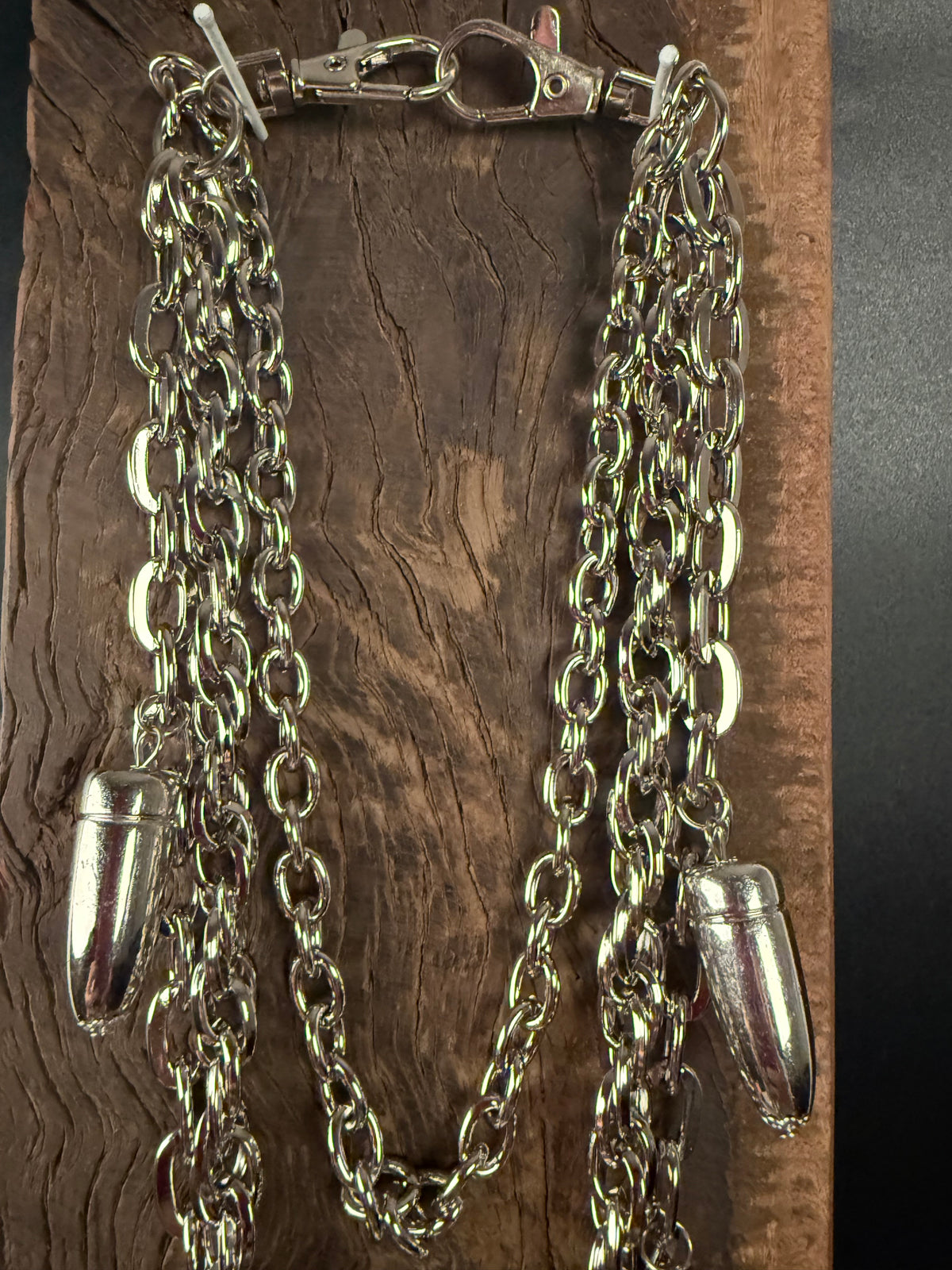 Triple Chain With Bullets