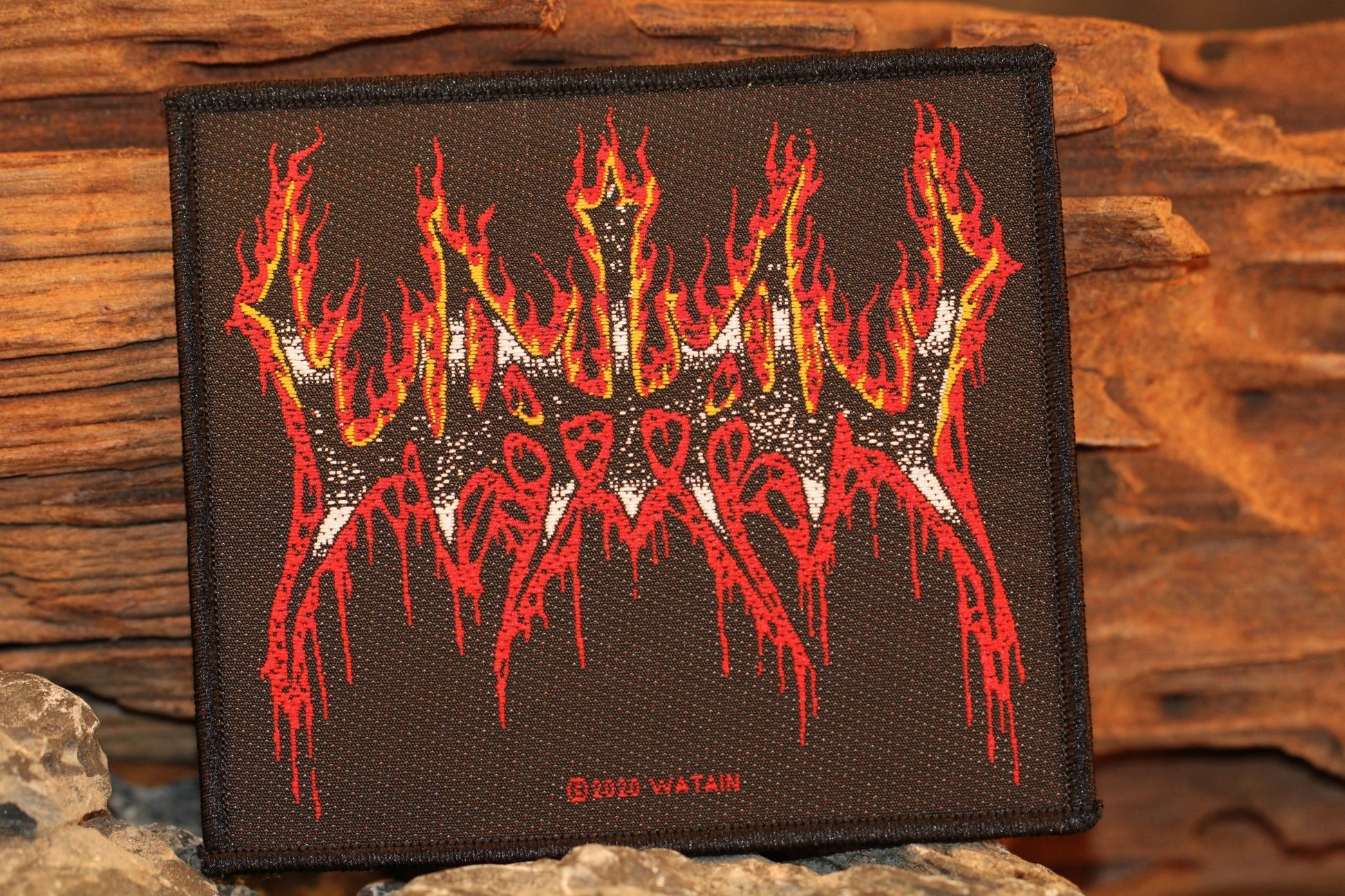 Watain - Flaming Logo - Hellgate