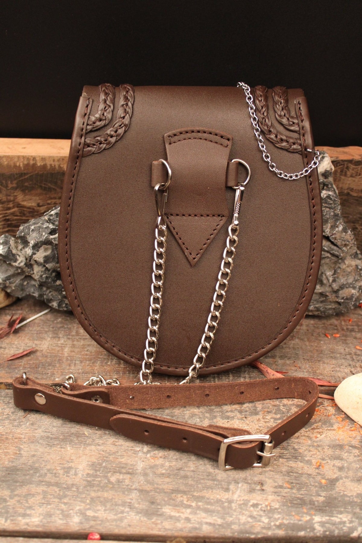 Brown Kilt Sporran - Hellgate