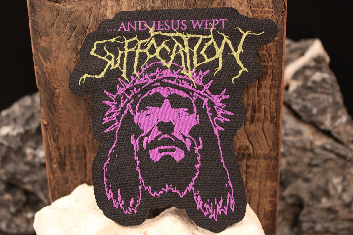 Suffocation – patches and metal pins