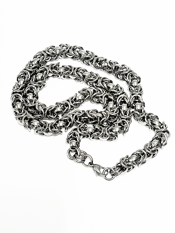 Round Byzantine Chain 7mm - Hellgate