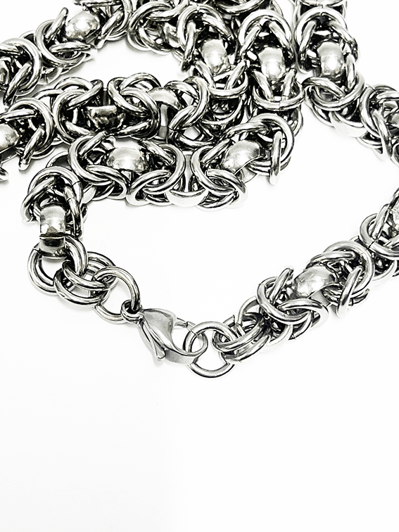 Round Byzantine Chain 7mm - Hellgate