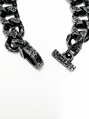 Hammered Steel Bracelet - Hellgate