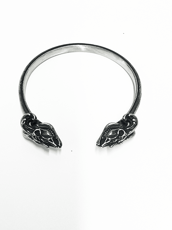 Ram Skull Bangle - Hellgate