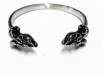 Ram Skull Bangle - Hellgate