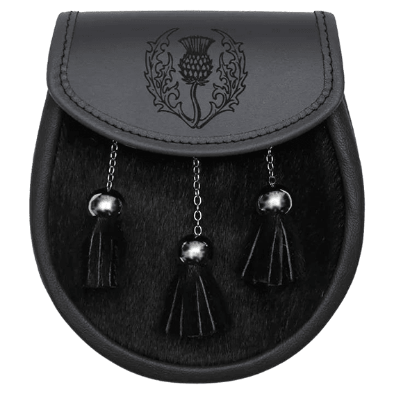 Black Kilt Sporran - Hellgate