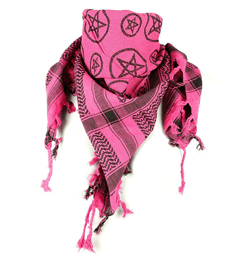 Shemagh Pink Pentagram - Hellgate