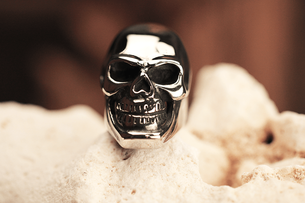 BIG Silver Skull - Hellgate
