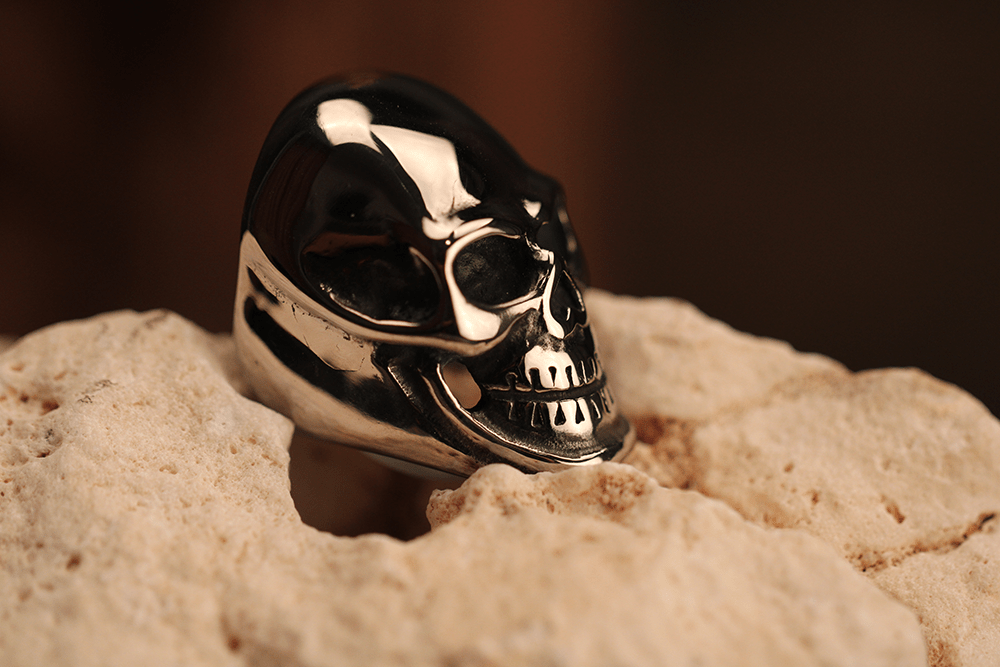 BIG Silver Skull - Hellgate