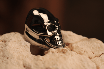BIG Silver Skull - Hellgate