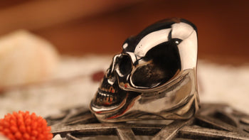 BIG Silver Skull